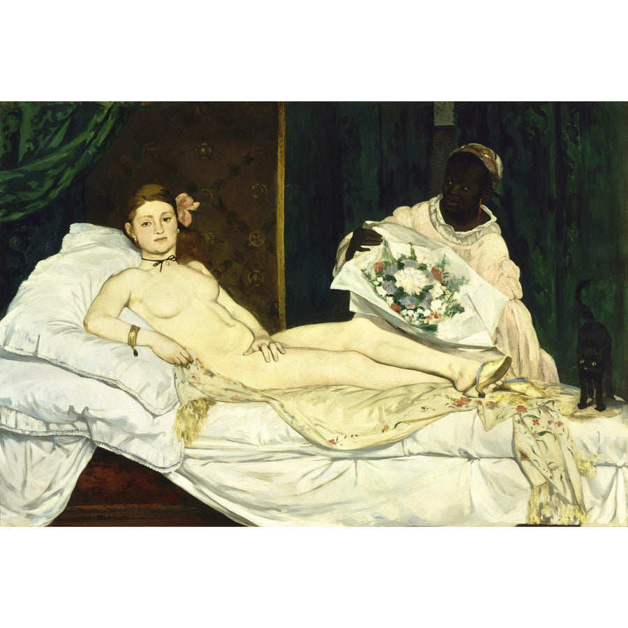Olympia Edouard Manet ReplicArt Oil Painting Reproduction