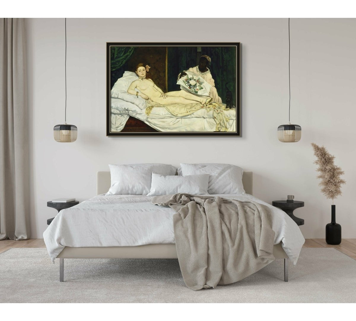 Olympia Edouard Manet ReplicArt Oil Painting Reproduction