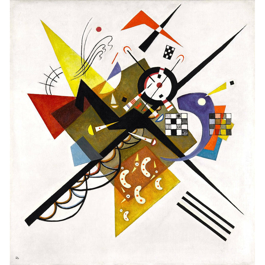 On White II Wassily Kandinsky ReplicArt Oil Painting Reproduction