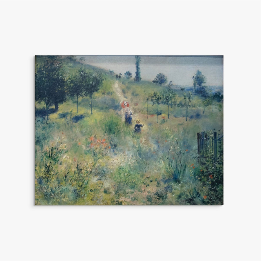 Path Leading through Tall Grass Auguste Renoir ReplicArt Oil Painting Reproduction