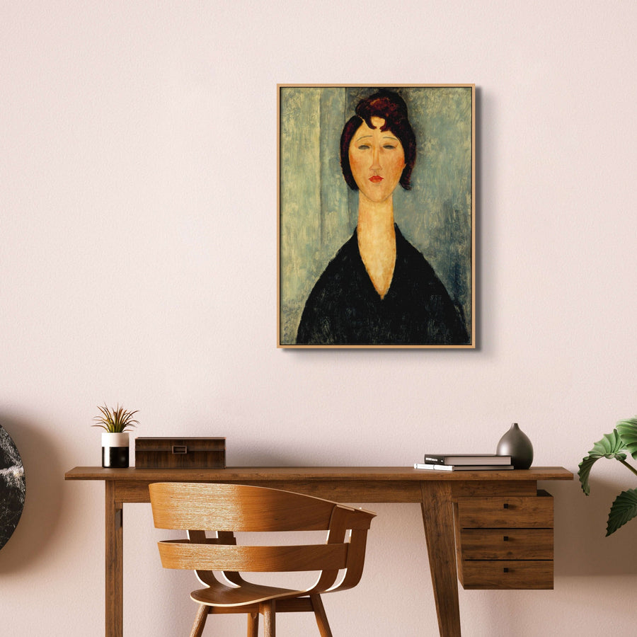 Portrait of a Young Woman Amedeo Modigliani ReplicArt Oil Painting Reproduction