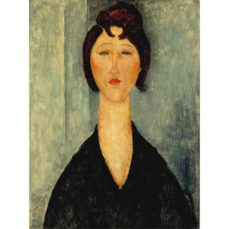 Portrait of a Young Woman Amedeo Modigliani ReplicArt Oil Painting Reproduction