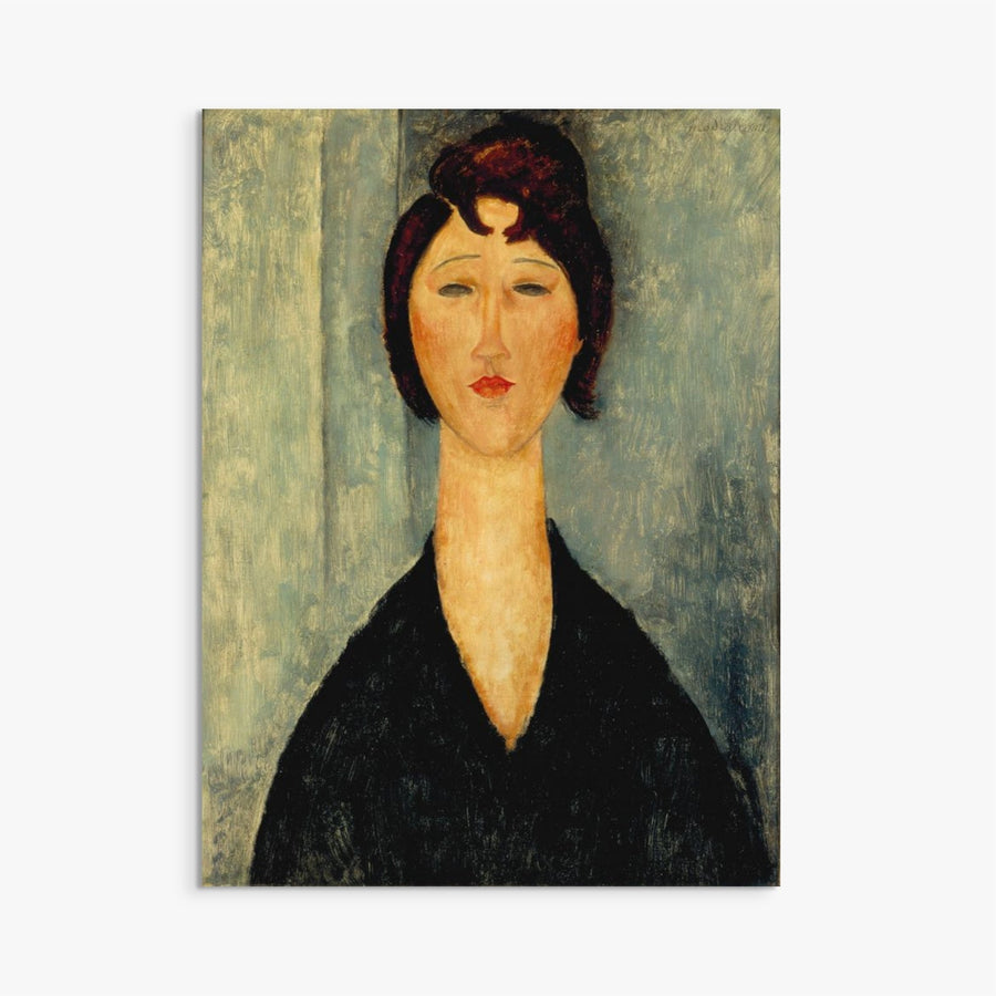 Portrait of a Young Woman Amedeo Modigliani ReplicArt Oil Painting Reproduction