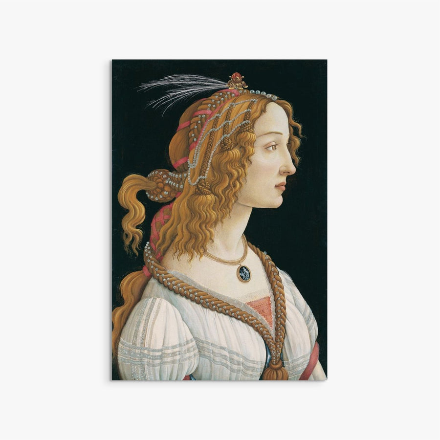 Portrait of a Young Woman Sandro Botticelli ReplicArt Oil Painting Reproduction