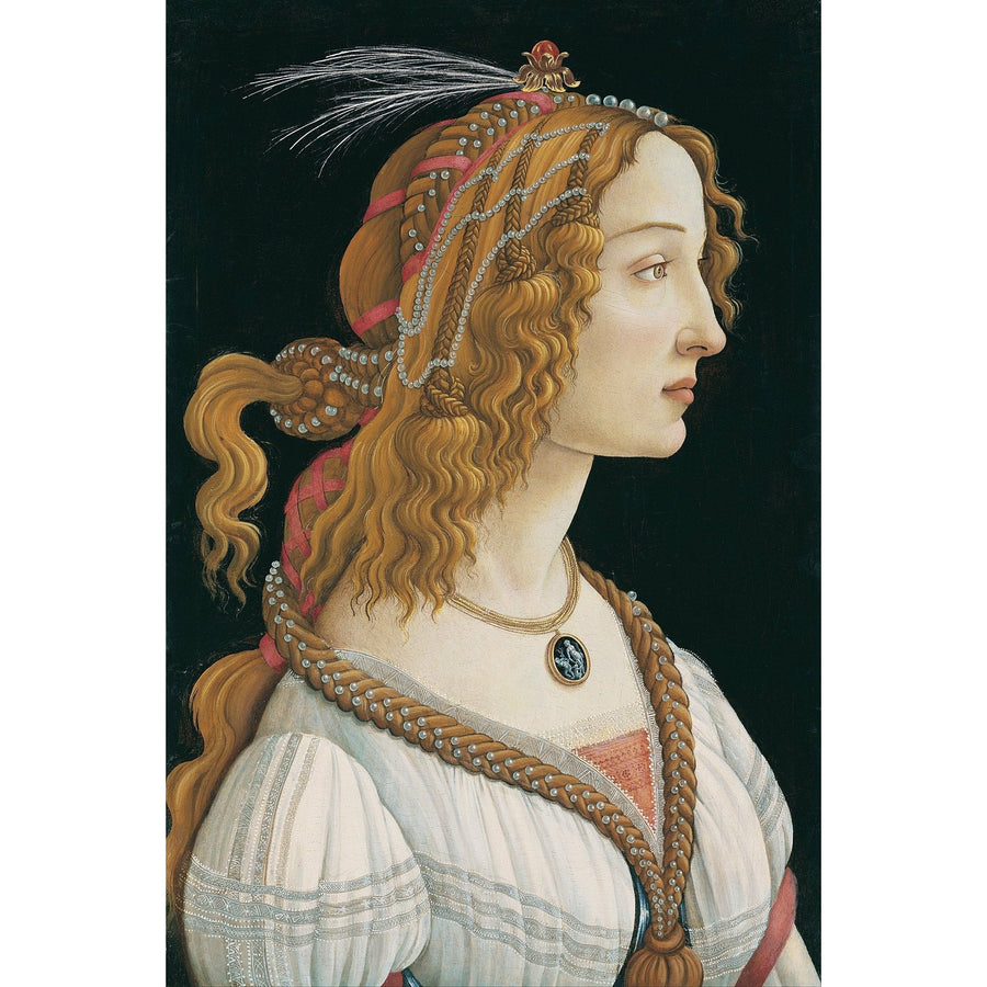 Portrait of a Young Woman Sandro Botticelli ReplicArt Oil Painting Reproduction