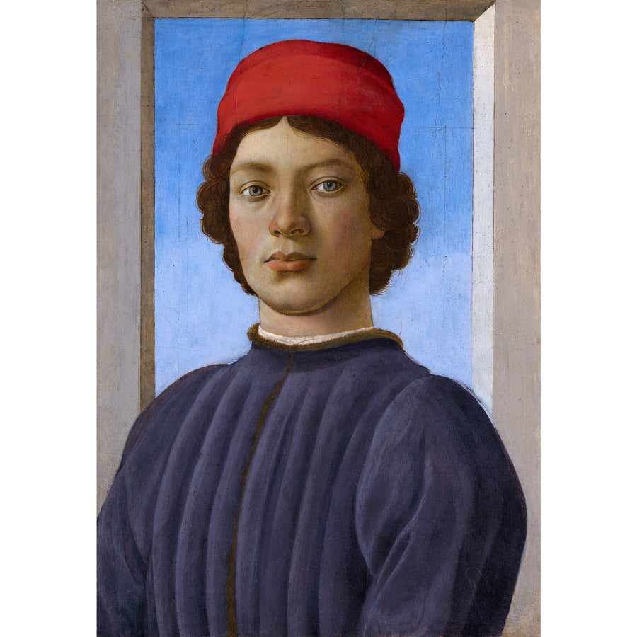 Portrait of a Youth Sandro Botticelli ReplicArt Oil Painting Reproduction