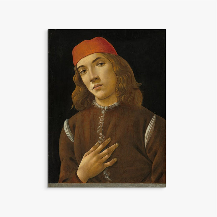 Portrait of a Youth Sandro Botticelli ReplicArt Oil Painting Reproduction