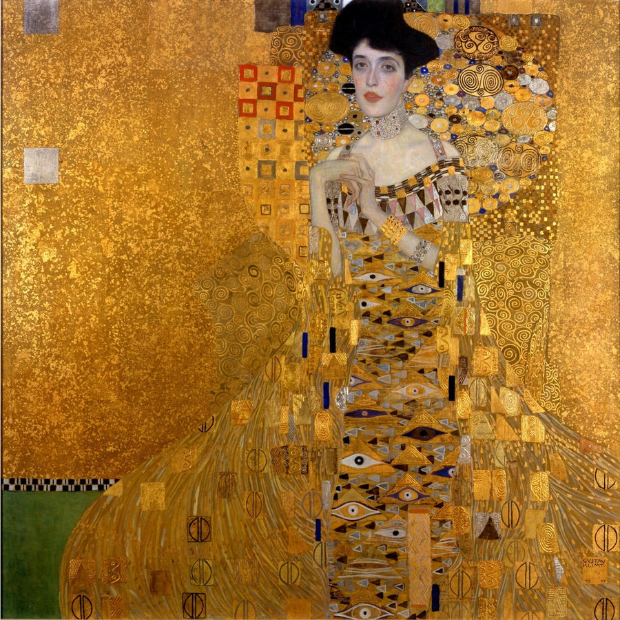 Portrait of Adele Bloch-Bauer Gustav Klimt ReplicArt Oil Painting Reproduction