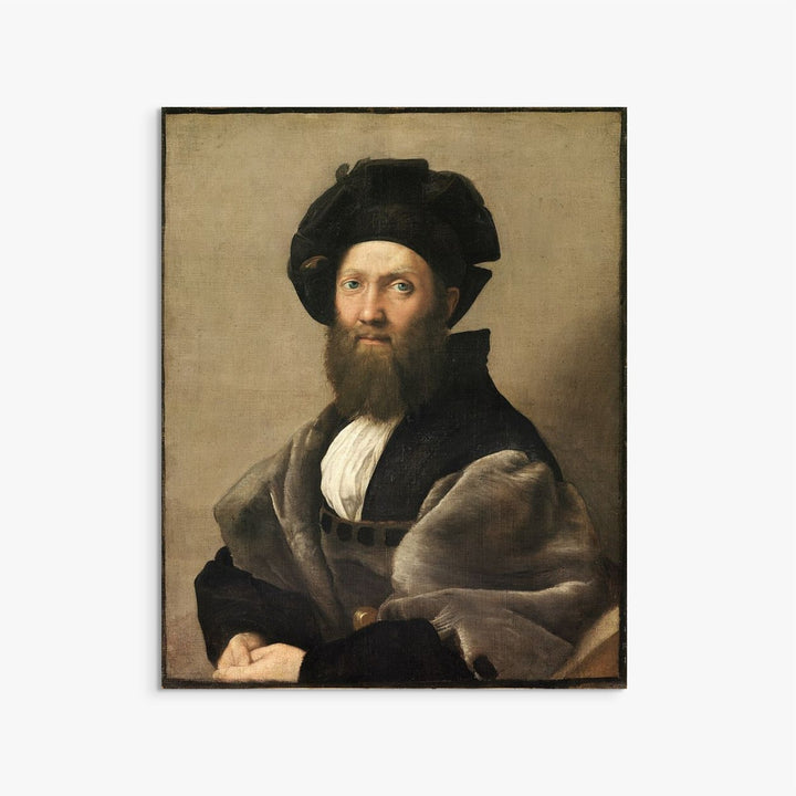 Portrait of Baldassare Castiglione Raphael ReplicArt Oil Painting Reproduction