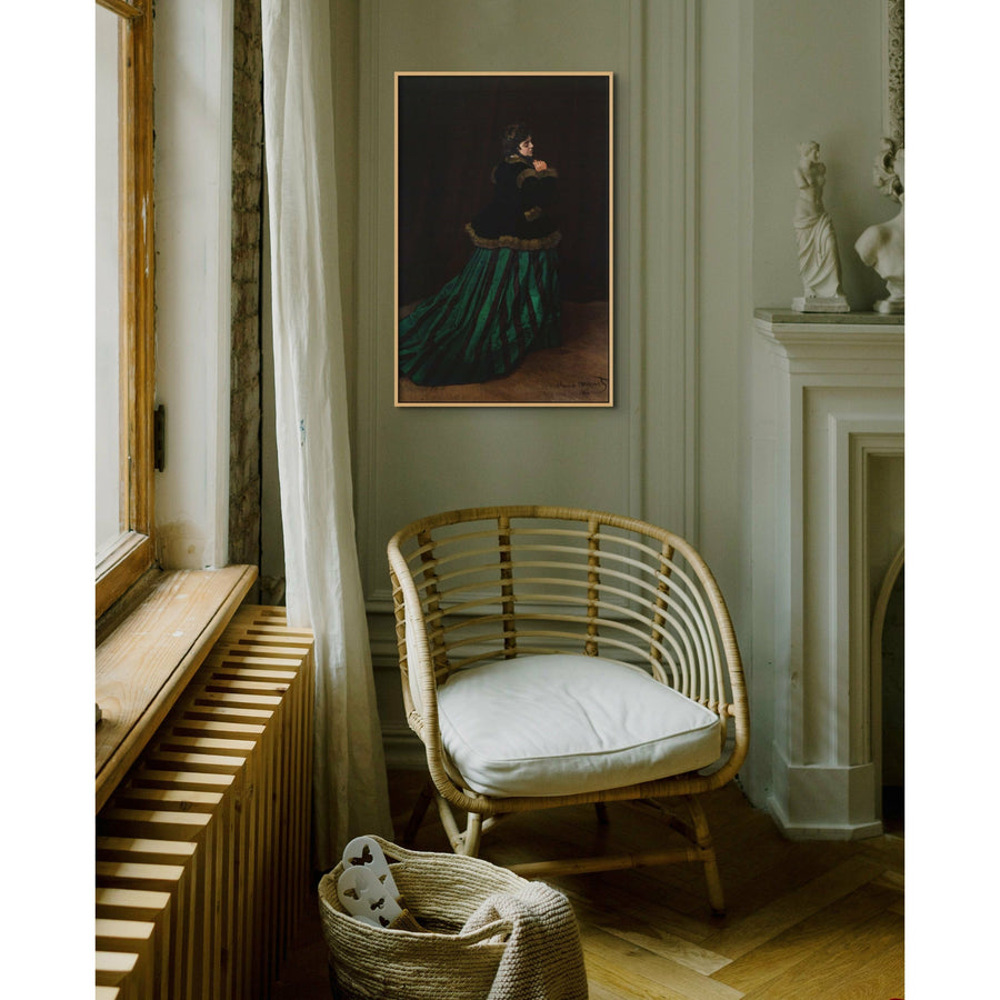 Portrait of Camille Doncieux Claude Monet ReplicArt Oil Painting Reproduction