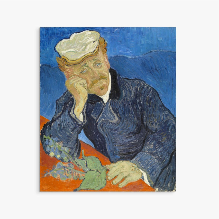 Portrait of Dr. Gachet Vincent Van gogh ReplicArt Oil Painting Reproduction