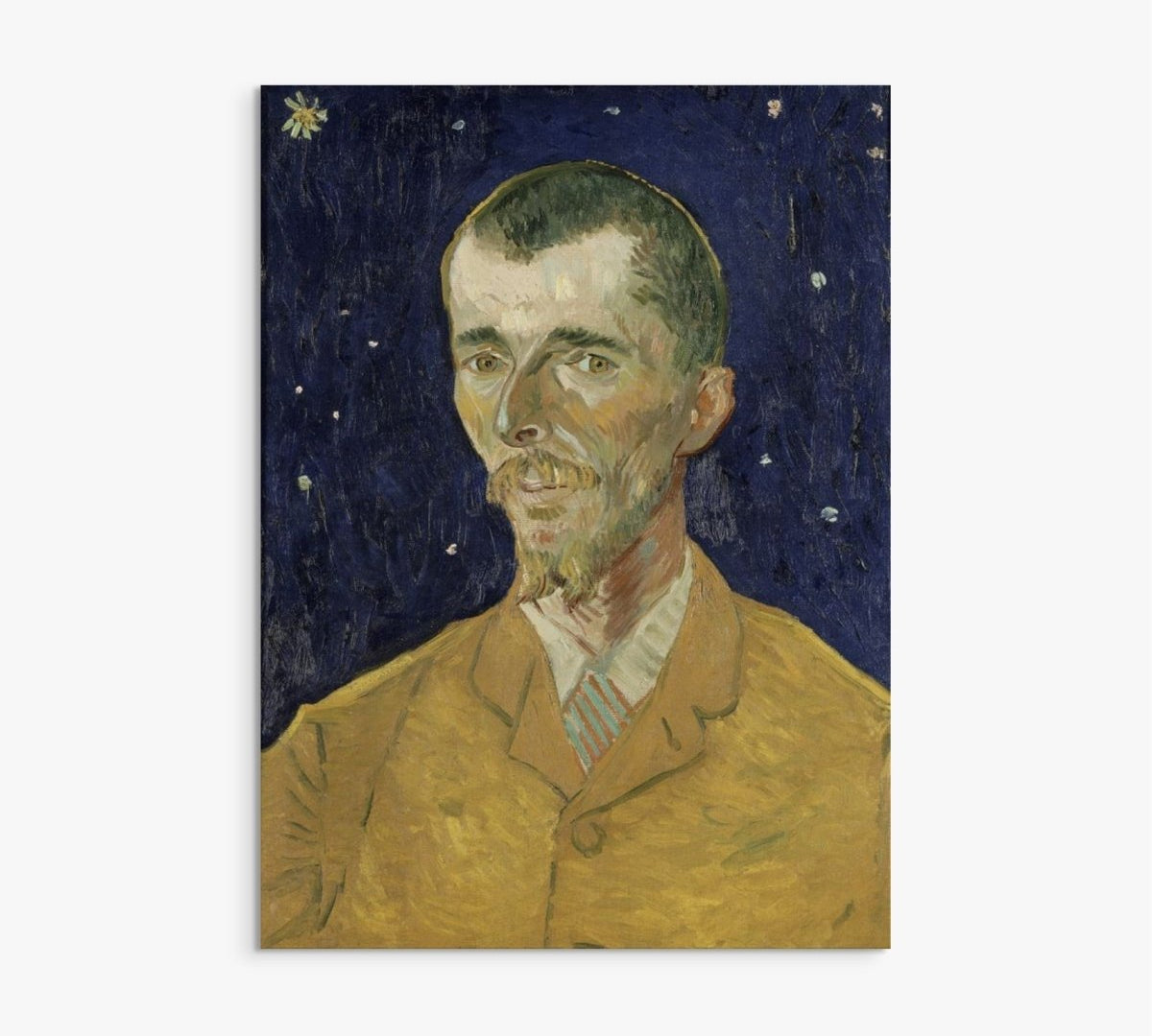 Portrait of Eugene Boch Vincent Van gogh ReplicArt Oil Painting Reproduction