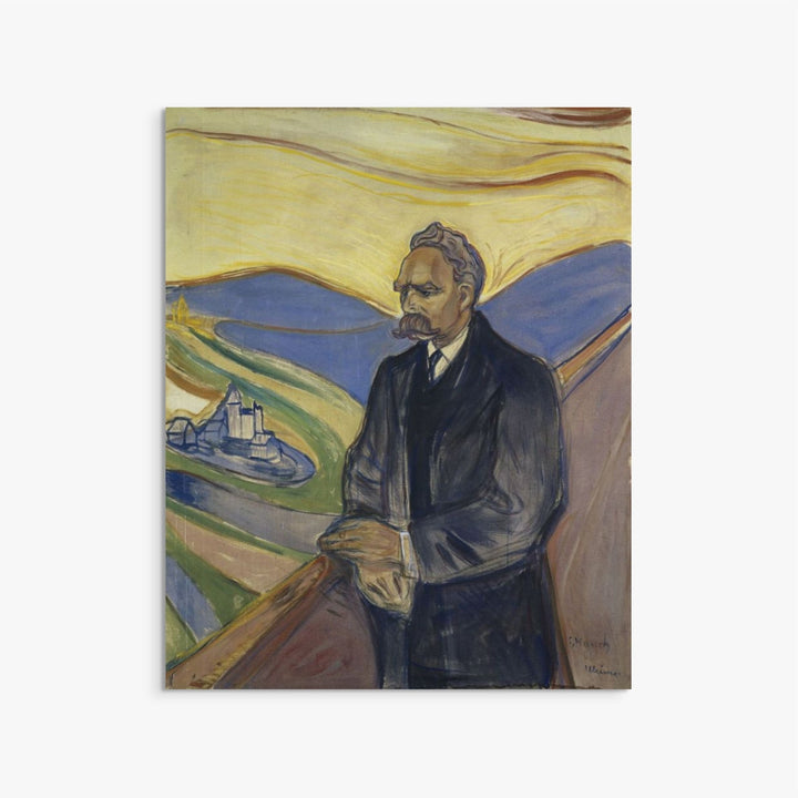 Portrait of Friedrich Nietzsche Edvard Munch ReplicArt Oil Painting Reproduction