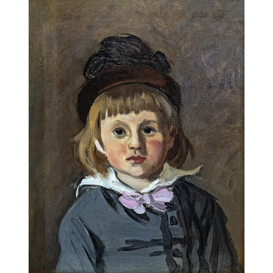 Portrait of his son Jean Claude Monet ReplicArt Oil Painting Reproduction