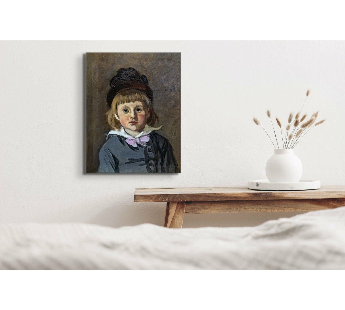 Portrait of his son Jean Claude Monet ReplicArt Oil Painting Reproduction