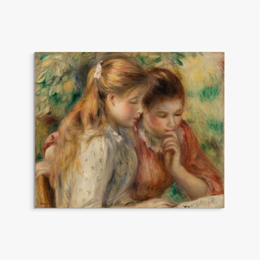 Reading Auguste Renoir ReplicArt Oil Painting Reproduction
