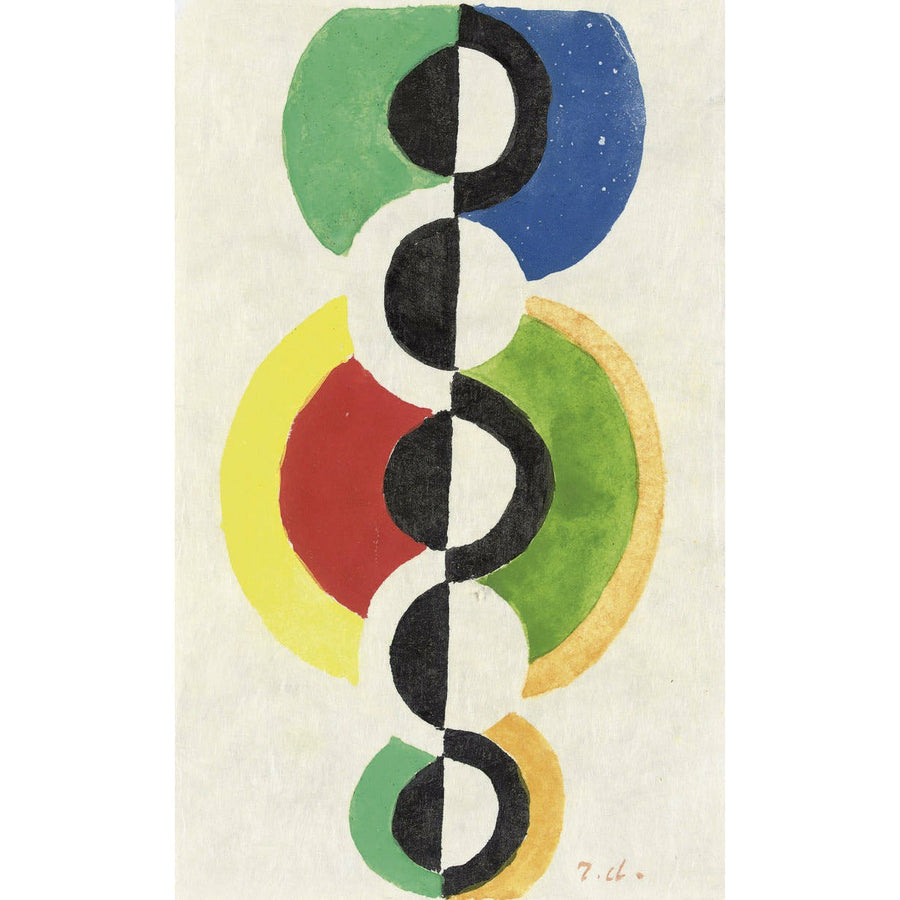 Rhythm Robert Delaunay ReplicArt Oil Painting Reproduction