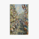 Rue Montorgueil Claude Monet ReplicArt Oil Painting Reproduction