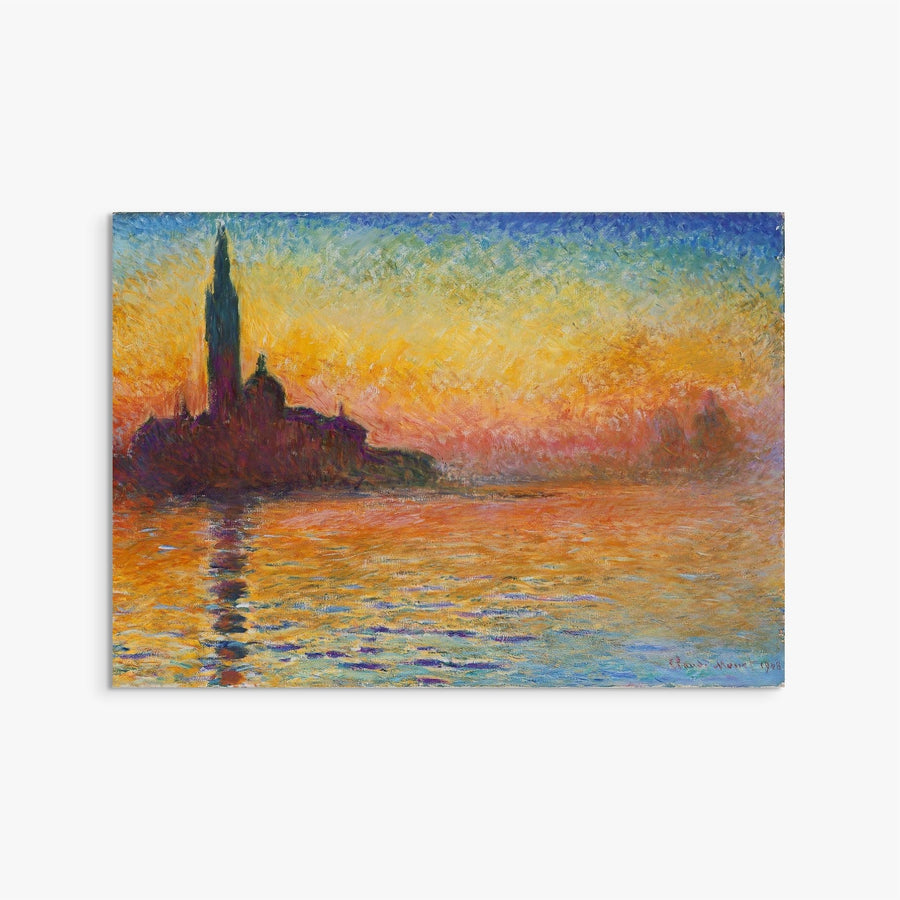 San Giorgio Maggiore at Dusk Claude Monet ReplicArt Oil Painting Reproduction