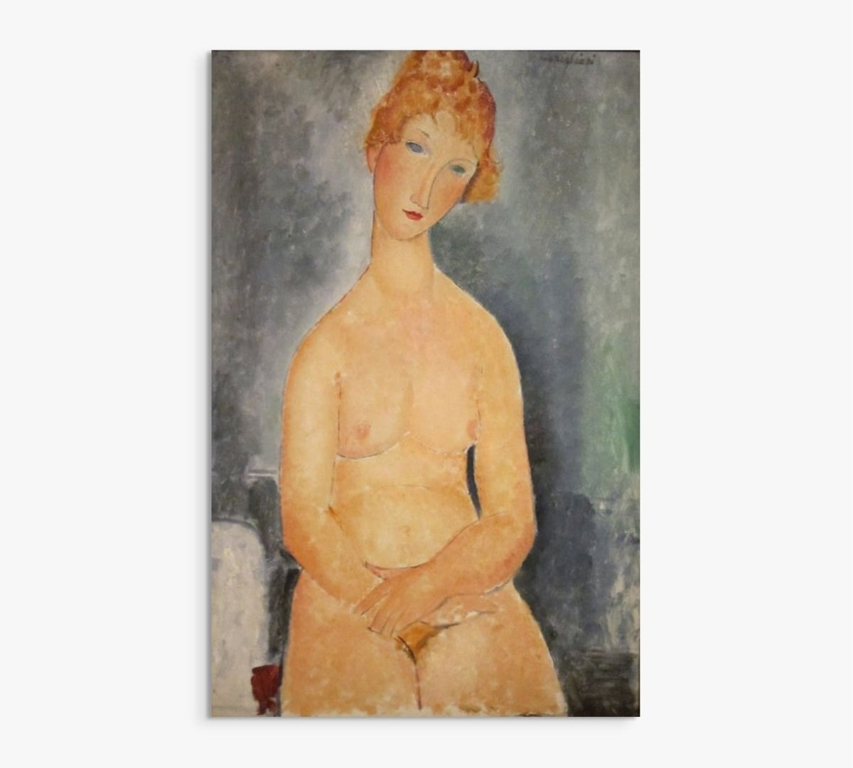 Seated Nude Amedeo Modigliani ReplicArt Oil Painting Reproduction