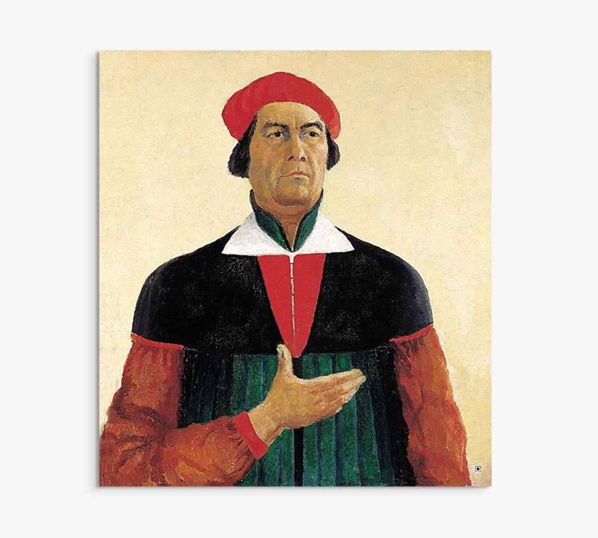 Self portrait Kazimir Malevich ReplicArt Oil Painting Reproduction