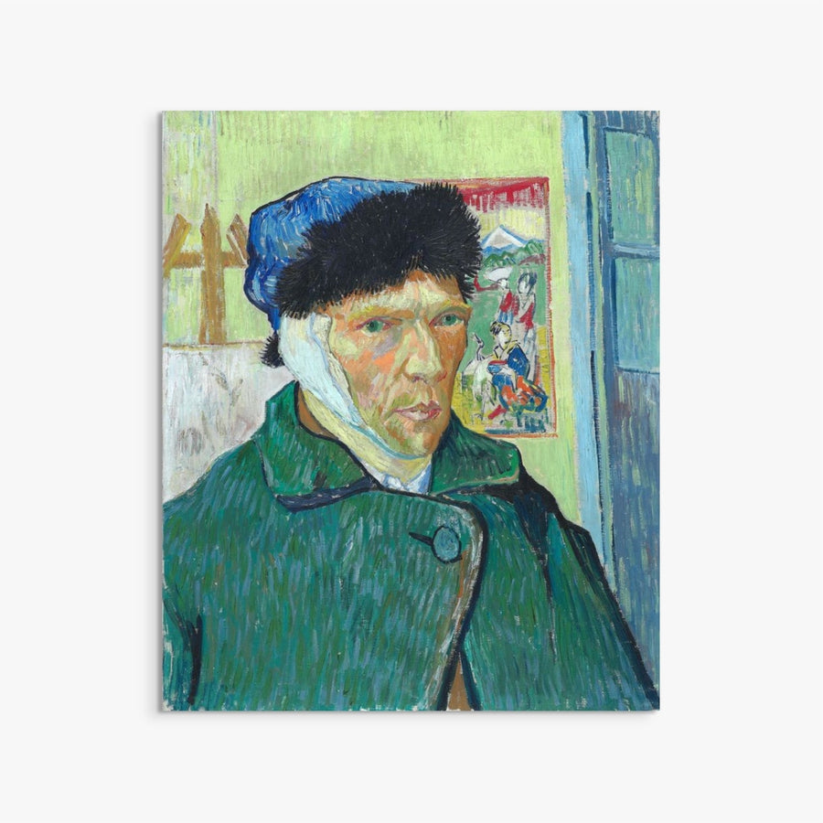 Self-Portrait with Bandaged Ear Vincent Van gogh ReplicArt Oil Painting Reproduction