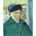Self - Portrait with Bandaged Ear Vincent Van gogh ReplicArt Oil Painting Reproduction