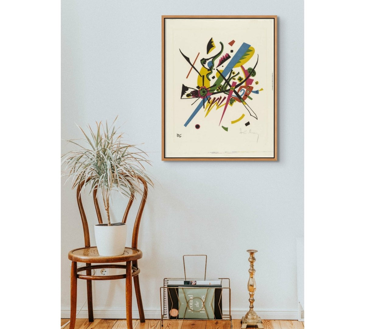 Small Worlds I Wassily Kandinsky ReplicArt Oil Painting Reproduction