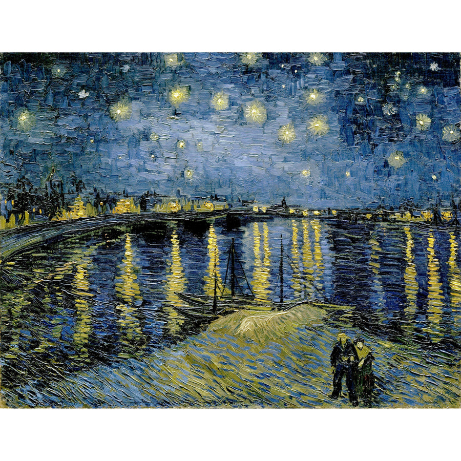 Starry Night Over the Rhône Vincent Van gogh ReplicArt Oil Painting Reproduction