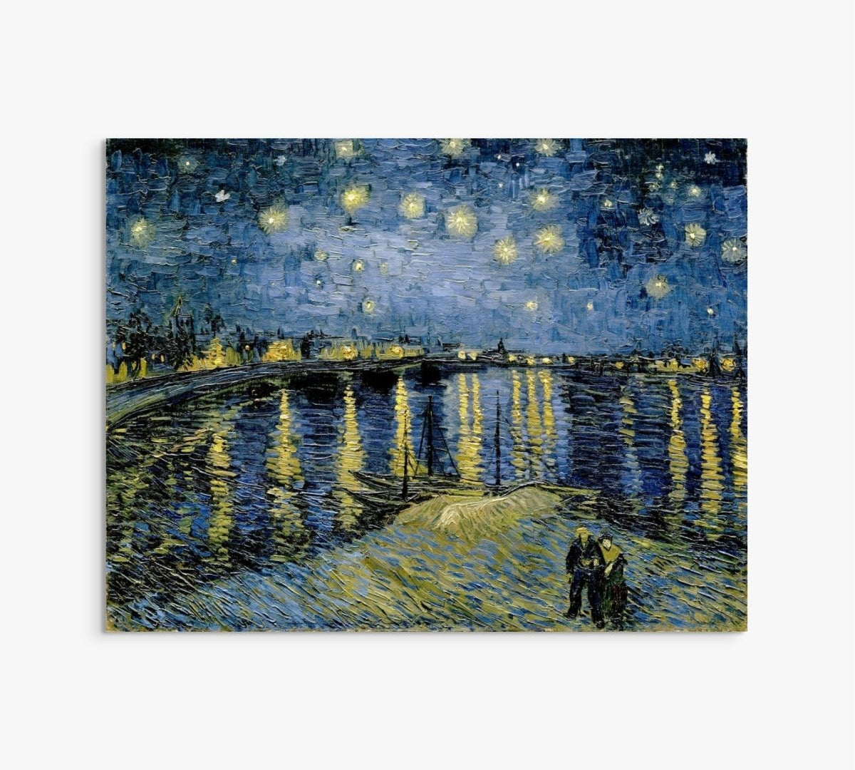 Starry Night Over the Rhône Vincent Van gogh ReplicArt Oil Painting Reproduction