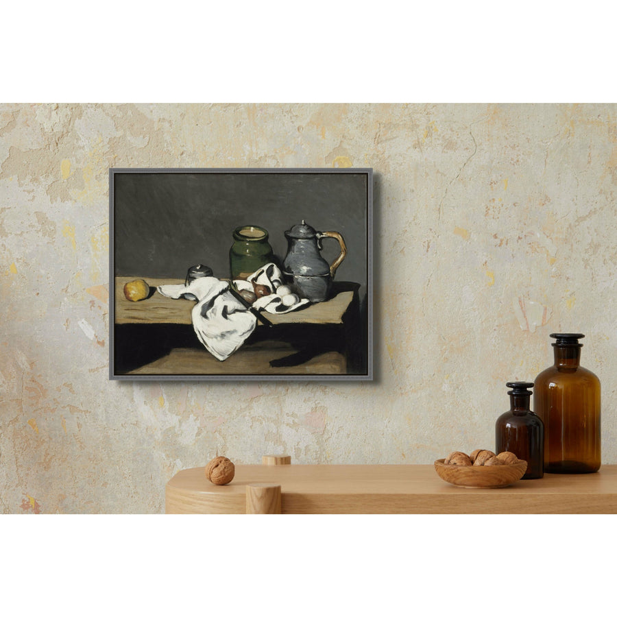 Still Life with Kettle Paul Cézanne ReplicArt Oil Painting Reproduction