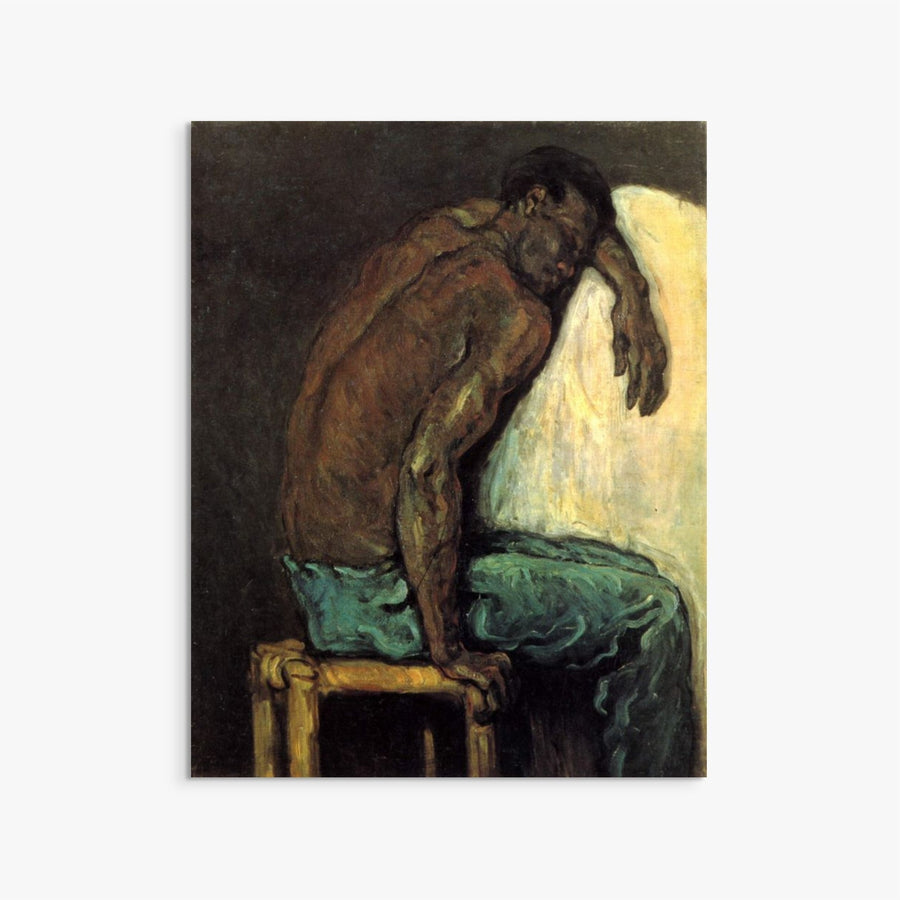 Study after the model Scipio Paul Cézanne ReplicArt Oil Painting Reproduction