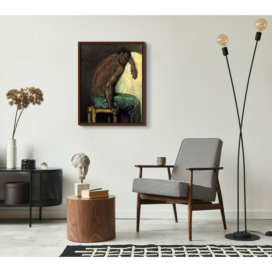 Study after the model Scipio Paul Cézanne ReplicArt Oil Painting Reproduction