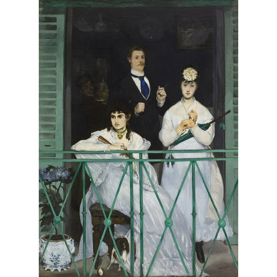 The Balcony Edouard Manet ReplicArt Oil Painting Reproduction