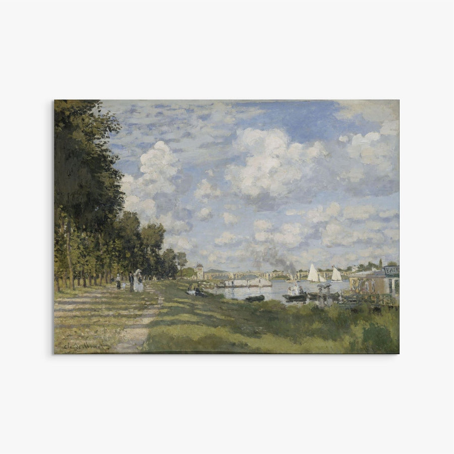 The Basin at Argenteuil Claude Monet ReplicArt Oil Painting Reproduction