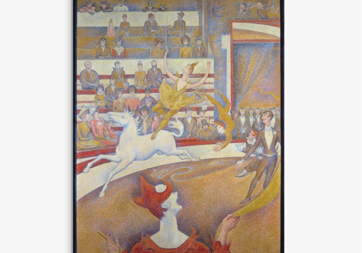 The Circus Seurat ReplicArt Oil Painting Reproduction