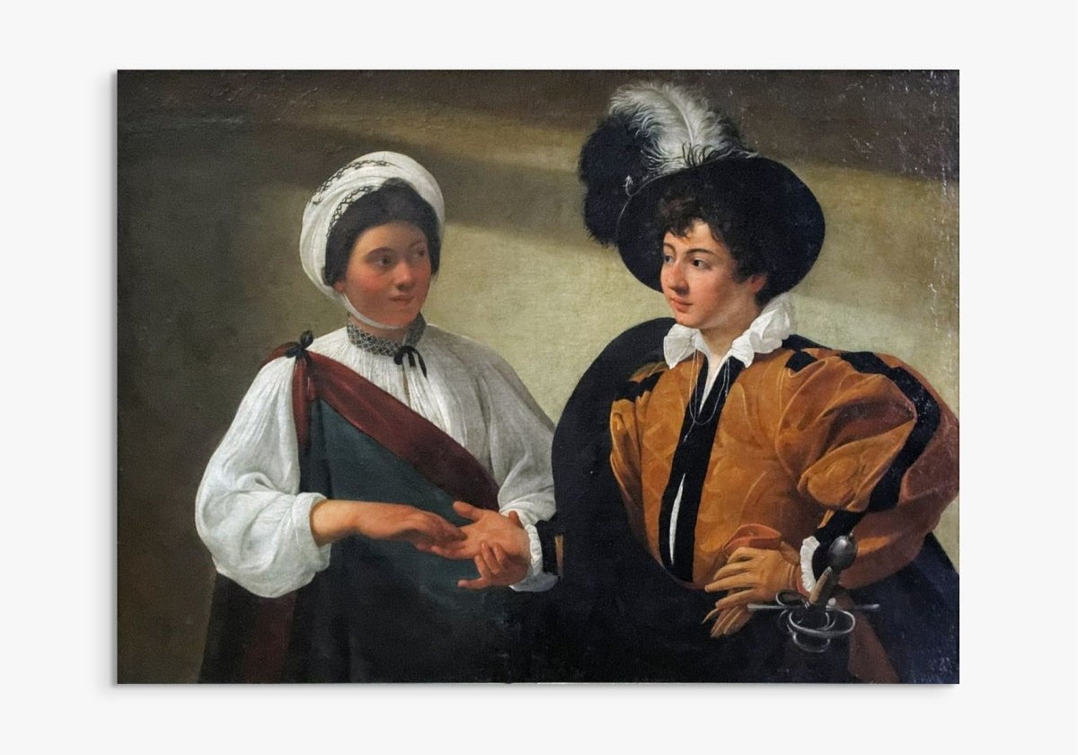 The Fortune Teller Caravaggio ReplicArt Oil Painting Reproduction