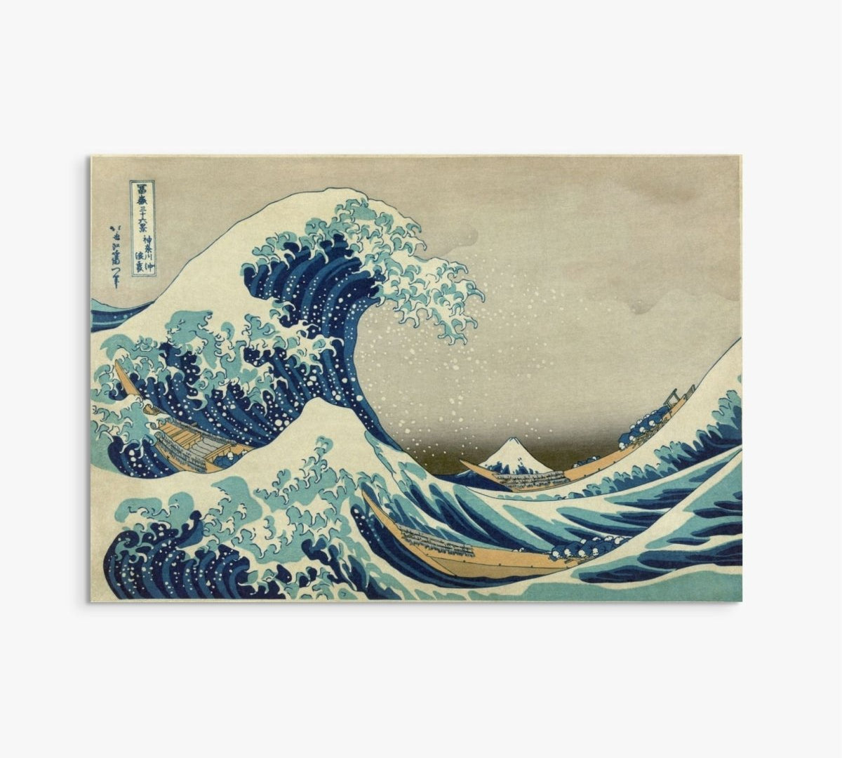 The Great Wave off Kanagawa Hokusai ReplicArt Oil Painting Reproduction