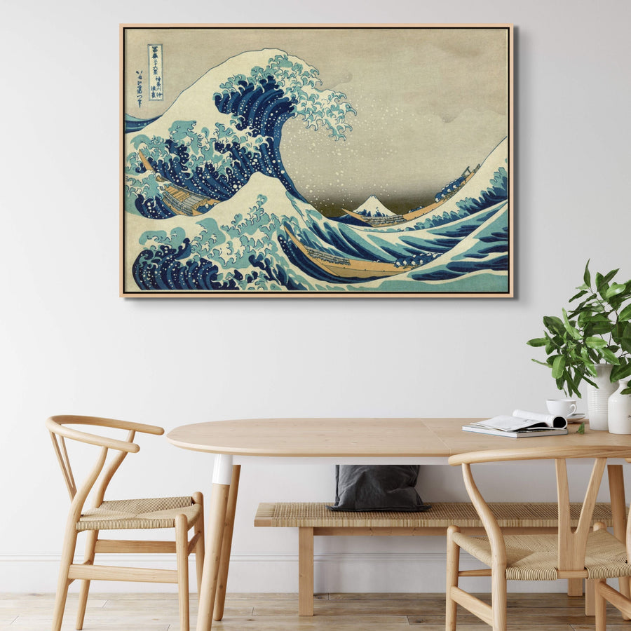 The Great Wave off Kanagawa Hokusai ReplicArt Oil Painting Reproduction