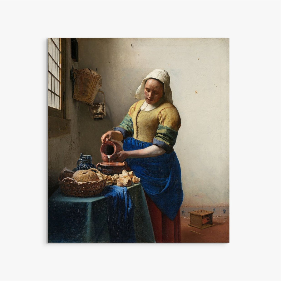 The Kitchen Maid Johannes Vermeer ReplicArt Oil Painting Reproduction