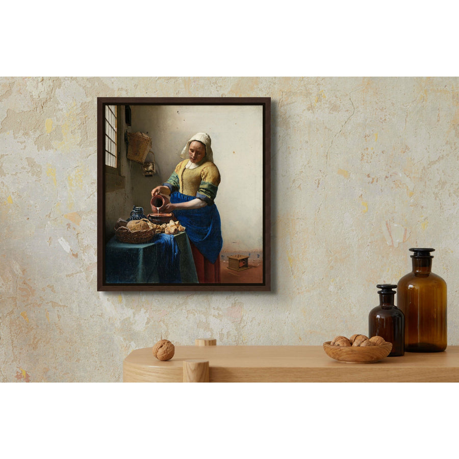 The Kitchen Maid Johannes Vermeer ReplicArt Oil Painting Reproduction