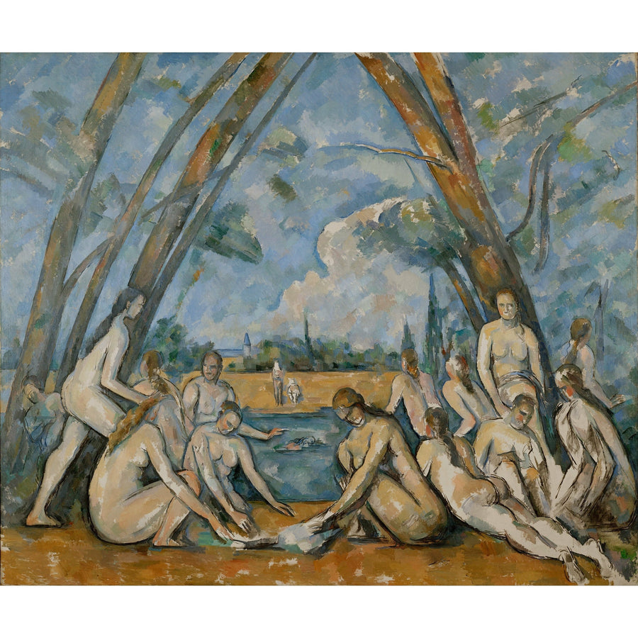 The Large Bathers Paul Cézanne ReplicArt Oil Painting Reproduction