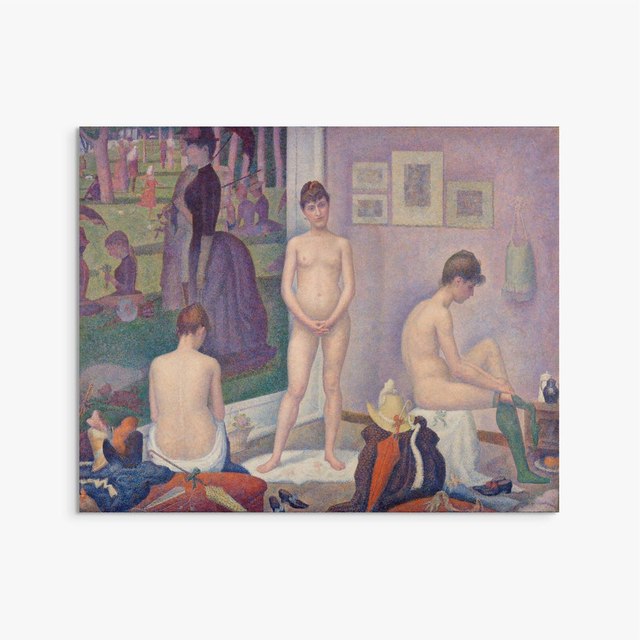 The Models Seurat ReplicArt Oil Painting Reproduction