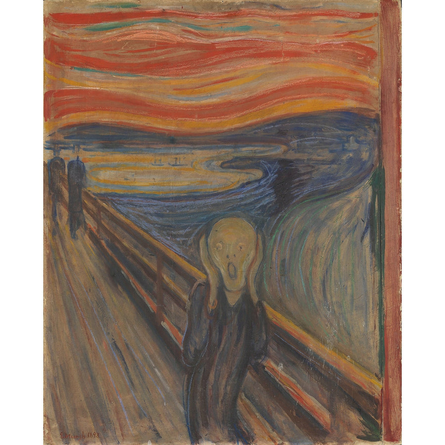 The Scream Edvard Munch ReplicArt Oil Painting Reproduction