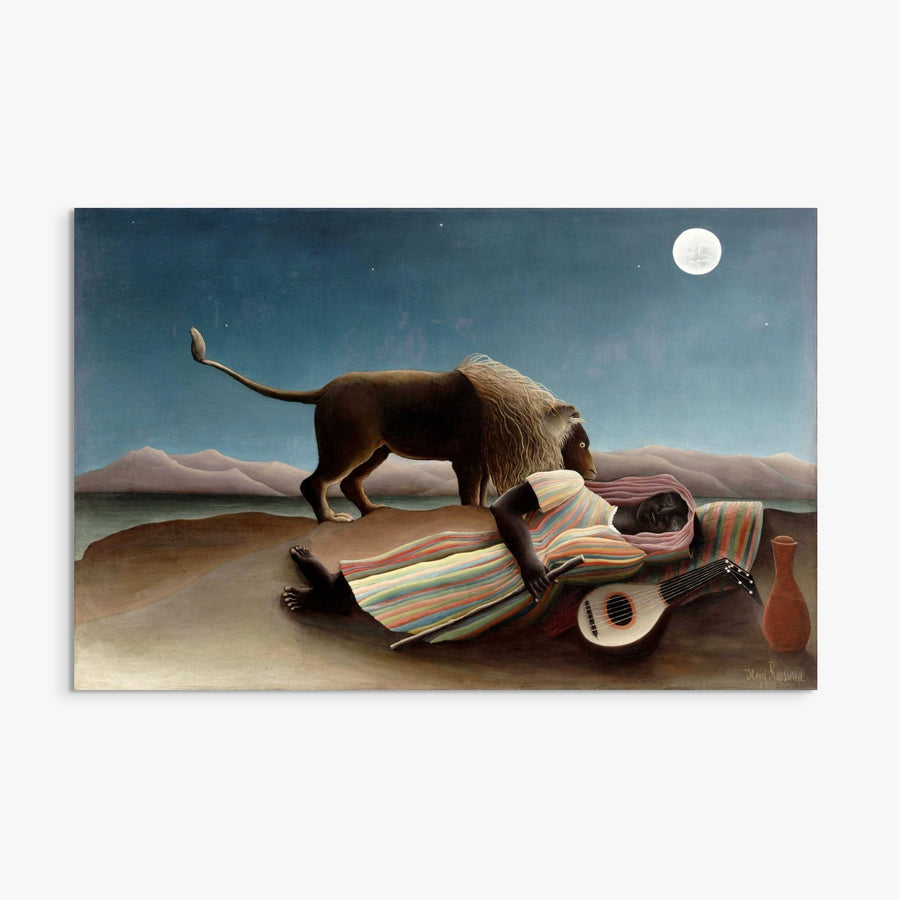 The Sleeping Gypsy Henri Rousseau ReplicArt Oil Painting Reproduction