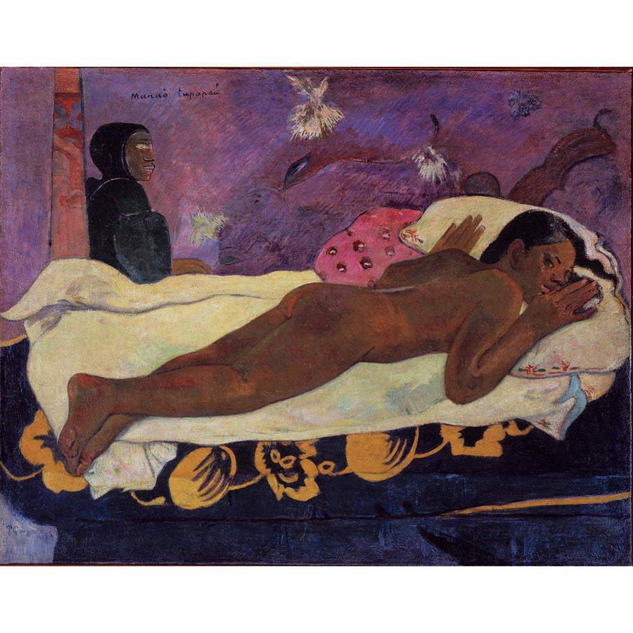 The Spirit of the Dead Keeps Watch Paul Gauguin ReplicArt Oil Painting Reproduction
