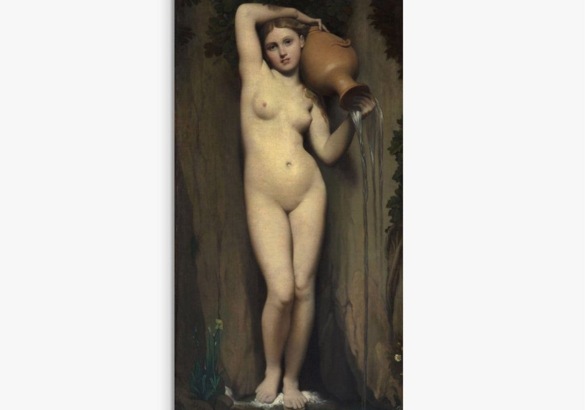 The Spring Ingres ReplicArt Oil Painting Reproduction