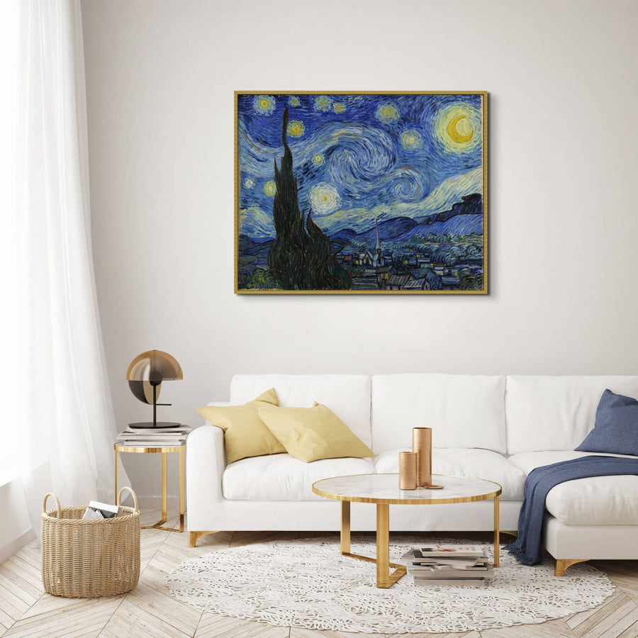 The Starry Night Vincent Van gogh ReplicArt Oil Painting Reproduction