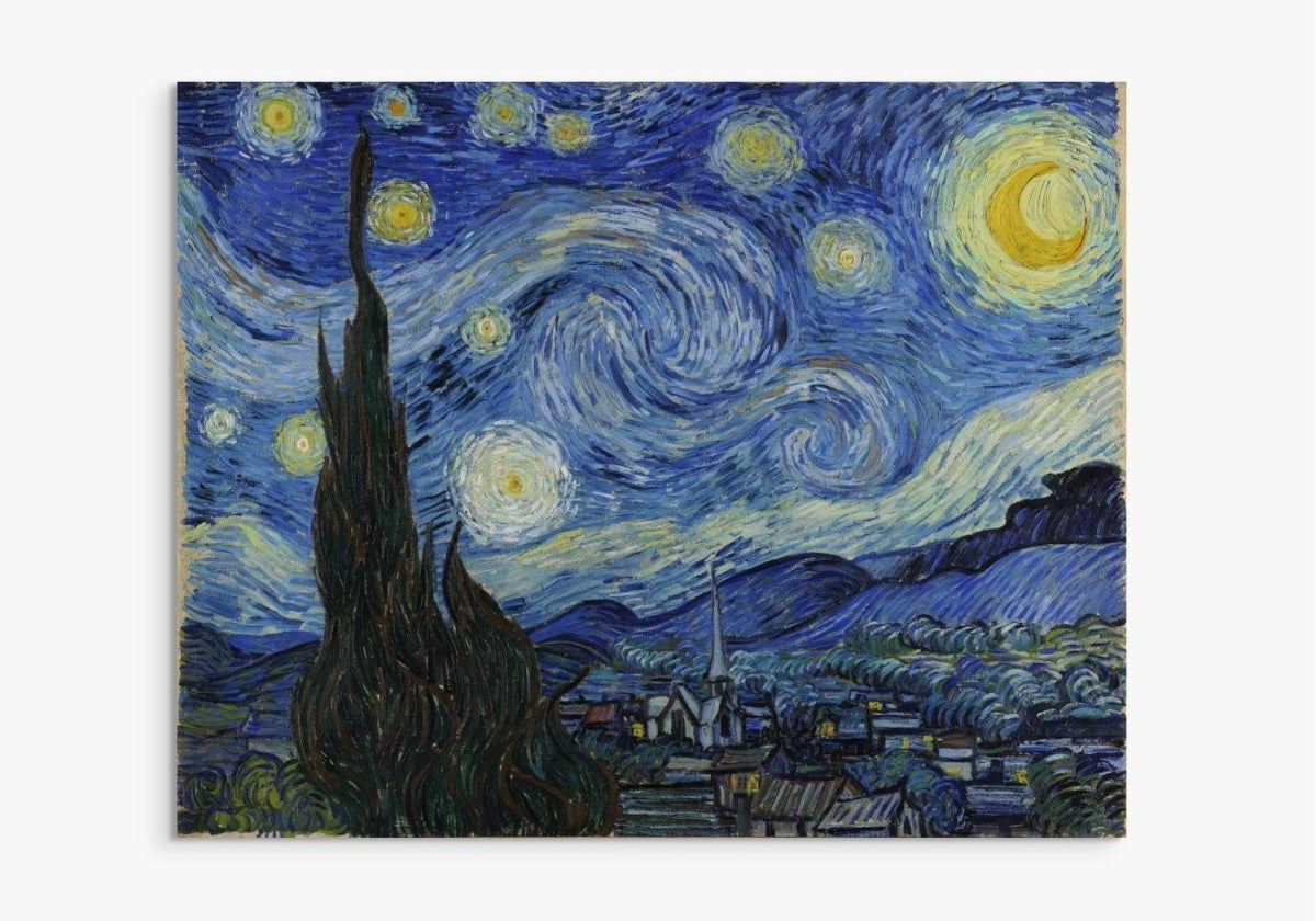 The Starry Night Vincent Van gogh ReplicArt Oil Painting Reproduction