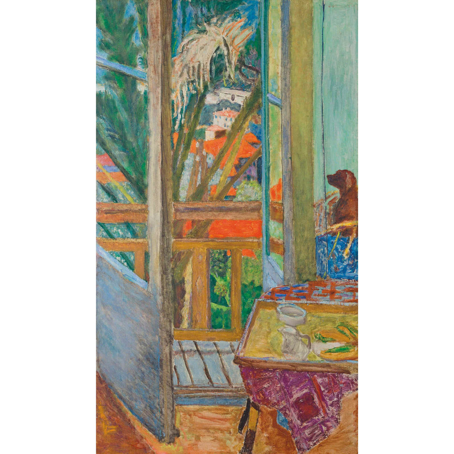 The Window with Dog Pierre Bonnard ReplicArt Oil Painting Reproduction